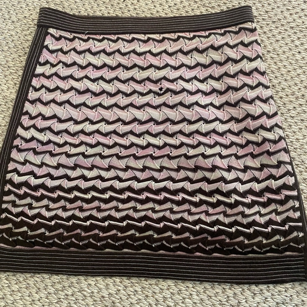 Vintage M by Missoni Wool Mini Skirt - 40
